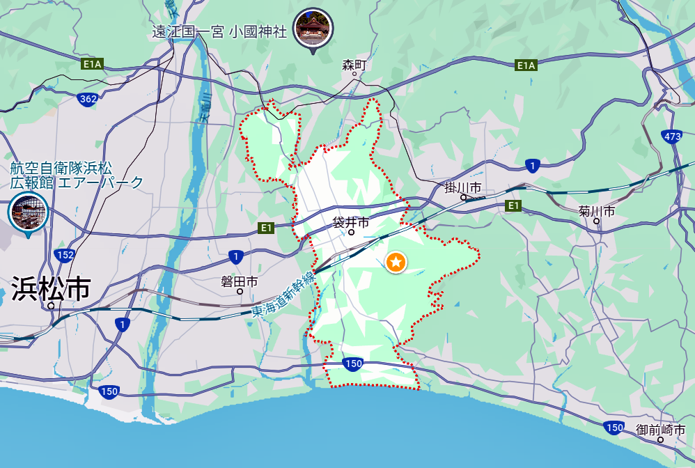 袋井市袋井駅前・高尾・豊沢・愛野・高南・浅羽)など案内できる唯一出張コンパニオン会社